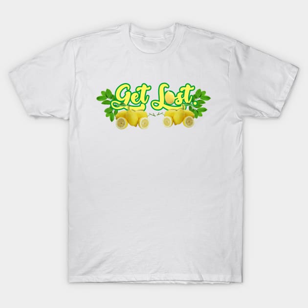 LEMON SORBET LOGO T-Shirt by Nick Mantuano Art